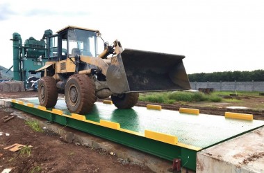TRẠM CÂN 60 TẤN 12 MÉT - KIỂU NỔI