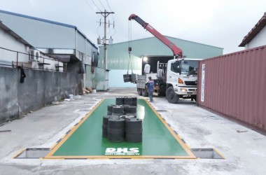TRẠM CÂN 60 TẤN 12 MÉT - KIỂU CHÌM